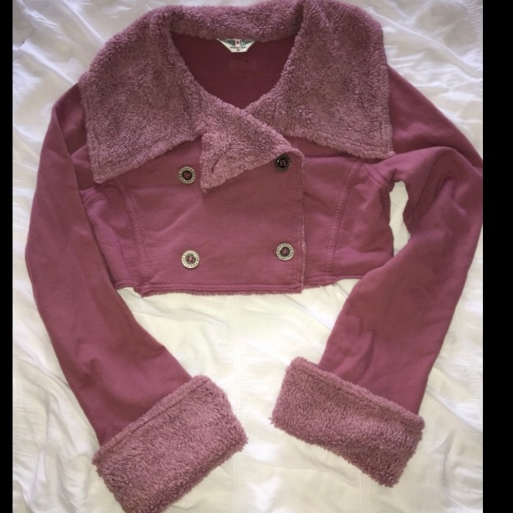 Faux Fur trim jacket